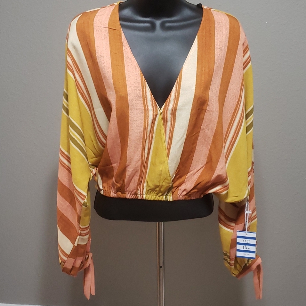 Forever 21 crop blouse